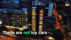 Prepare yourself....for the world's biggest luxury car vending machine