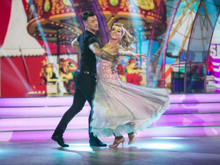 Katherine "thrilled" to keep on dancing