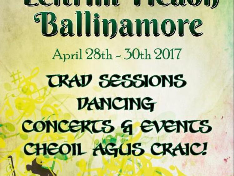 Ballinamore to host Leitrim Fleadh Cheoil