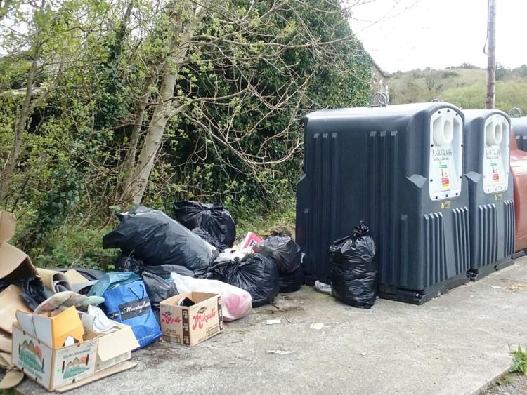 Disgraceful dumping at Tarmon Bring Bank