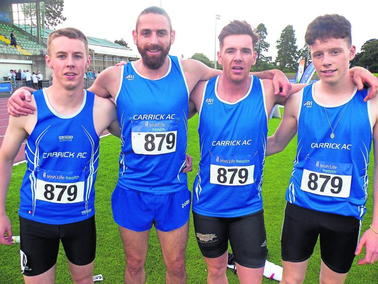 Gold for Carrick AC's  Eanna Madden and Gerard O'Donnell in Santry
