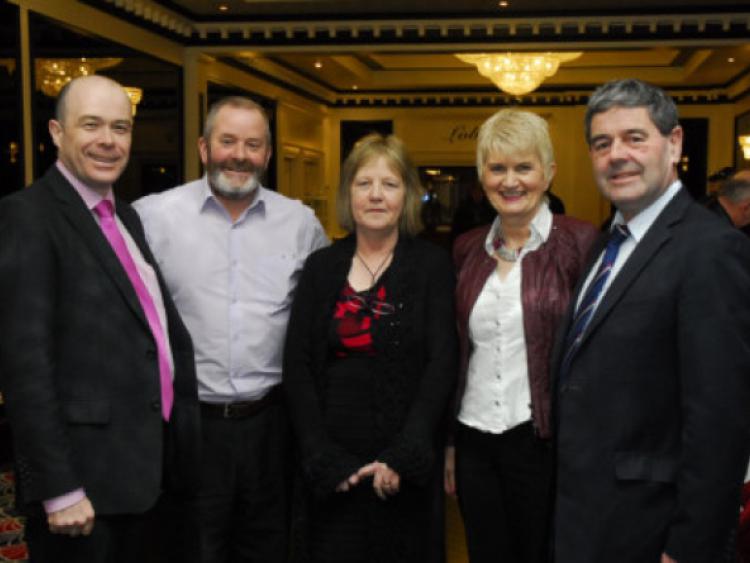 From left, Deputy Denis Naughton, John Griffin, Chairman Horsecare Ireland, Elizabeth Comiskey, Marian Harkin MEP and Senator Michael Comiskey.