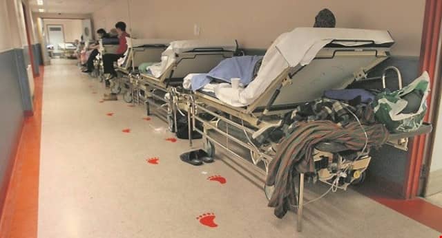 83 people are awaiting beds today