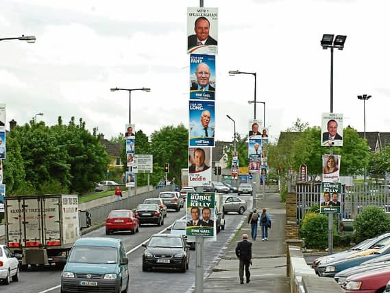 The group are talking for a voluntary commitment to avoid erecting posters in these designated areas