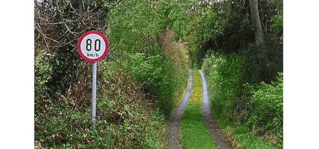 An example of a road that will be decreased to 60km/h from February 7.