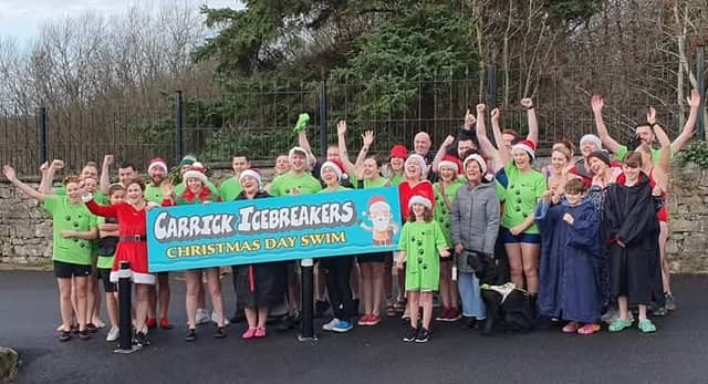 Carrick Icebreakers will host a Christmas Day swim
