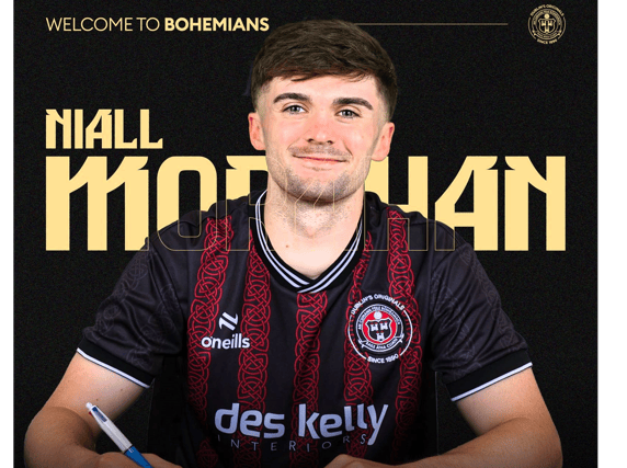 Niall Morahan has signed for Bohemian FC Picture: Bohs FC