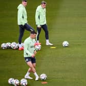 Head coach Heimir Hallgrimsson during a Republic of Ireland training session at the Helsinki Olympic Stadium in Helsinki, Finland. Photo by Stephen McCarthy/Sportsfile