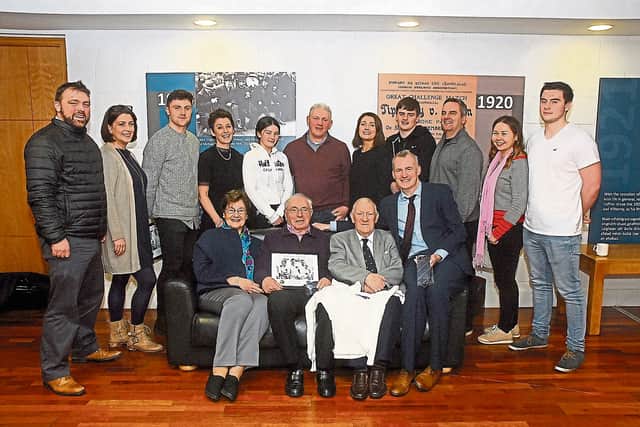 "It was Galway all the time that beat us. I have a photo at home of the ‘58 Connacht final that we almost won of a ball just going to the side of the post and wide.”