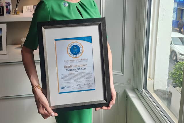 Brady Insurance Awarded Prestigious Business All-Star Accreditation