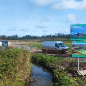 Signage erected this week at The SRC site in Carrick-on-Shannon.
