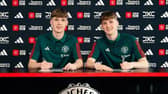 Jack and Tyler Fletcher whose grandmother Bridie is a native of Achill Island signed professional contracts with Man Utd