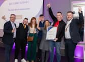 The Red Bank, Carrick-on-Shannon celebrates being named as Best Restaurant in Leitrim. Photos: Paul Sherwood