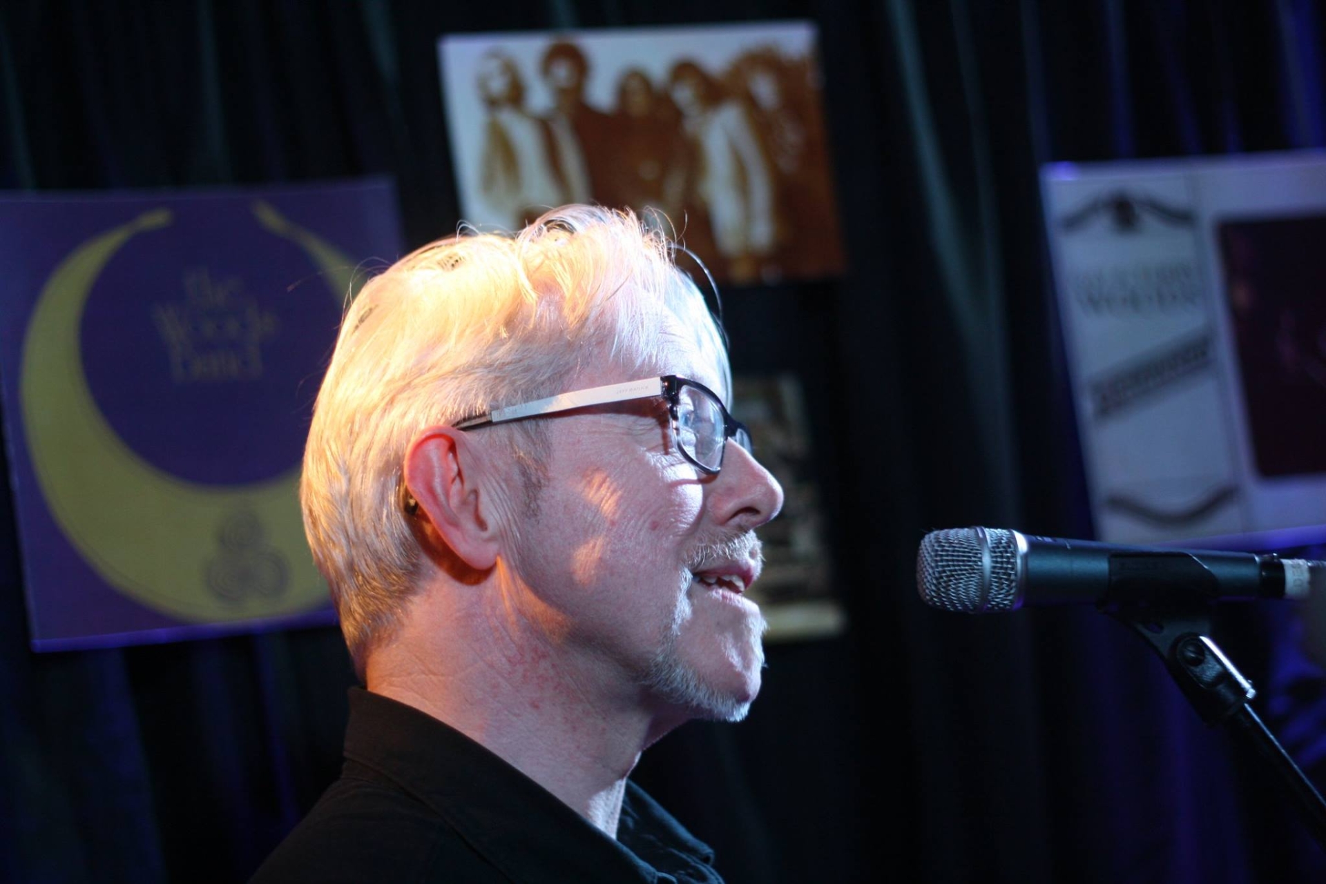 Vincent Woods, poet and broadcaster.