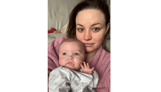 Limerick woman Sophie Lynch pictured with her son, Freddie