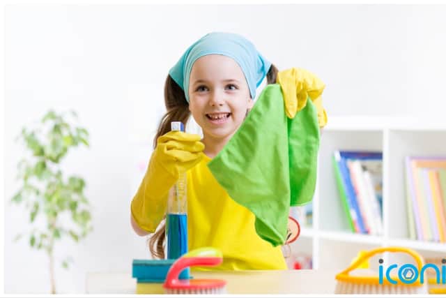 “Even younger children are capable of putting their clothes in the laundry basket and making their beds in the morning.”