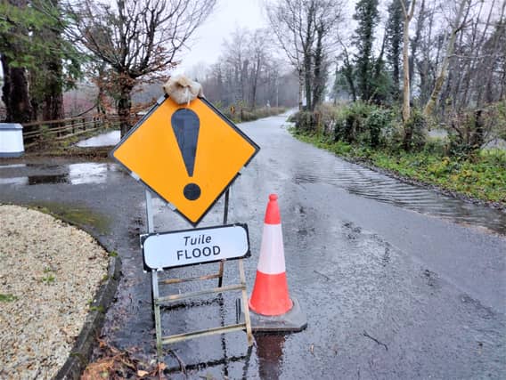 Storm Dudley is expected to bring some localised spot flooding to Donegal