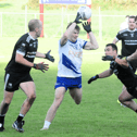 St Mary's Kyle McCrann claims the ball Picture: Willie Donnellan