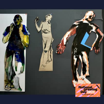 Andy Parsons will be leading the workshop on National Drawing Day