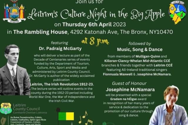Joe Carty’s Rambling House on Katonah Avenue in Woodlawn, The Bronx will host two events on Thursday and Friday evenings.