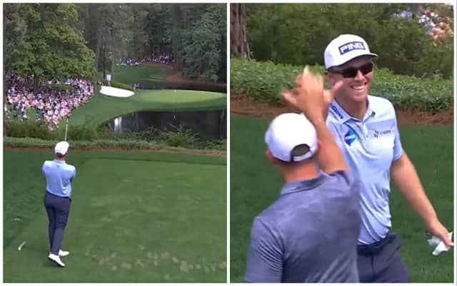 WATCH: Waterford's Seamus Power does something out of this world at Masters in Augusta. Footage from: The Masters - Twitter