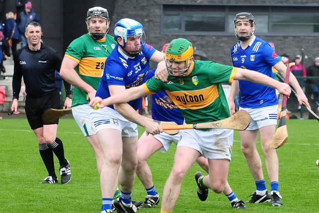 From that free, Murray broke through a challenge to solo through for a fine point and the gap was back to three points. Leitrim were now beginning to charge but O’Hagan shot wide, Clement Cunniffe had a long range free batted out before sub Michael Dervan converted a free from his own 65 with less than two minutes of normal time.