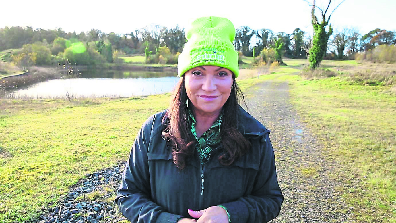 Norah Casey  ambassador for Leitrim GAA 50 Mile Challenge