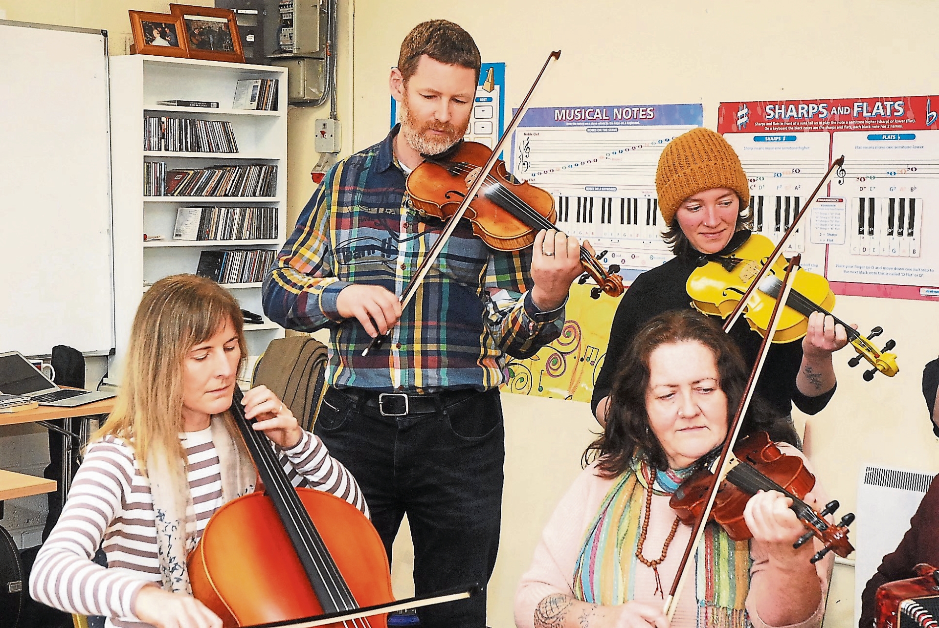 Annual trad concert for charity in Drumshanbo