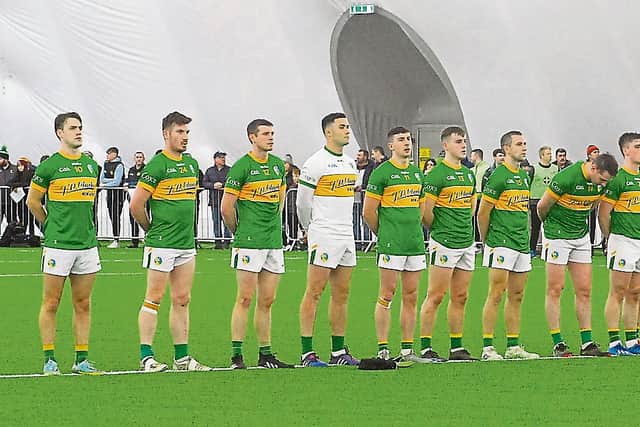 The small margins in inter-county football was reflected in Leitrim’s missed chances that might have made more of a game of it in the first half: “At one stage, they were 1-7 to 0-2 up and we missed 1-2, Jack had missed 1-1, he hit the post and missed the goal chance - we score them, all of a sudden, it is 1-4 to 1-7.