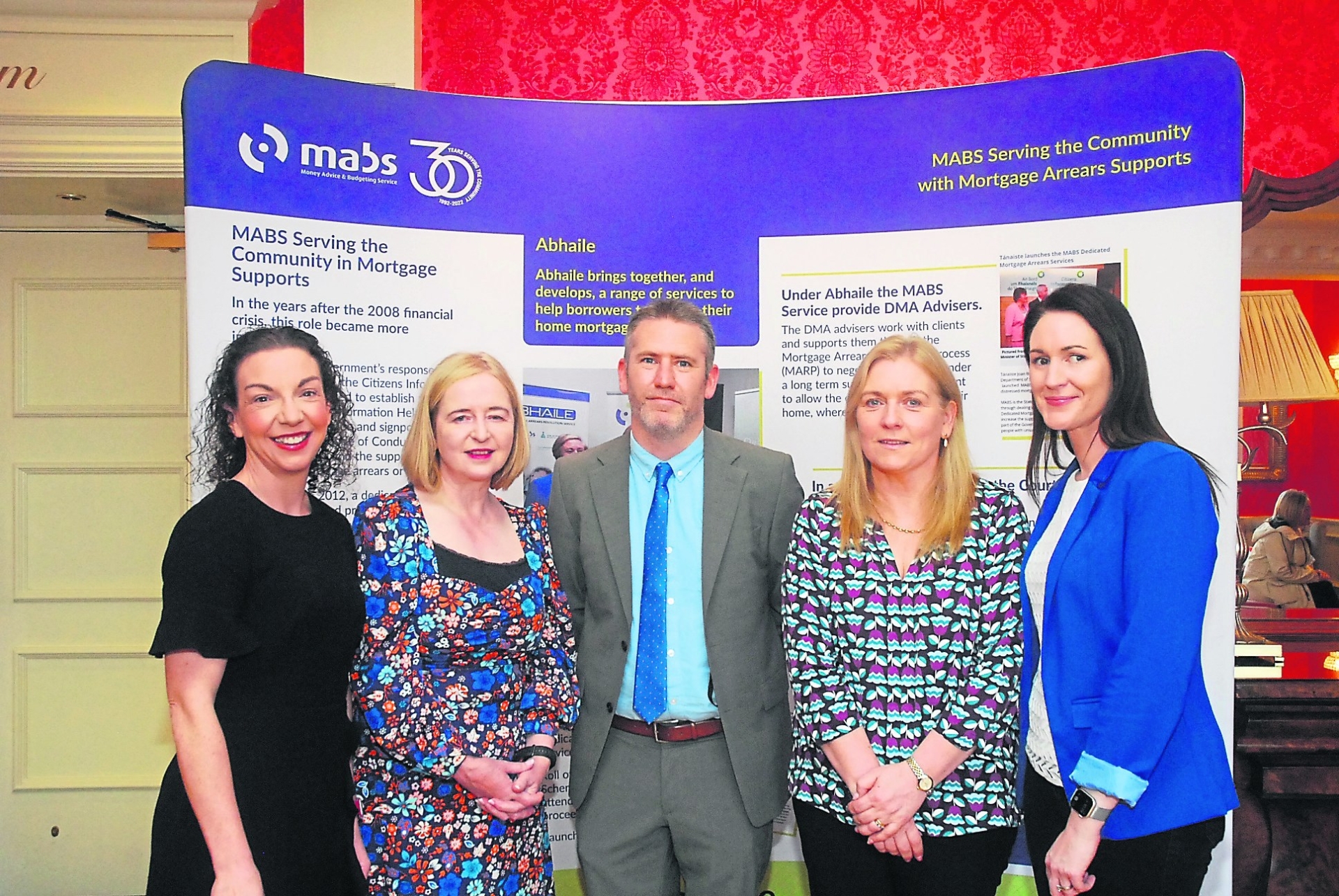 Michelle Kellegher, Mary Holahan, David Walsh, Deirdre McGauran and Linda Gill