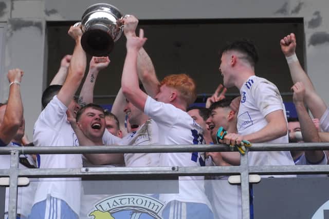 It seemed as if Mohill were going for goals earlier than they should have and with St Mary's flooding bodies back, getting through seemed impossible. Keith Beirne did convert a free and they forced one last chance, well over a minute past the three minutes of added time announced, but Conor Quinn couldn't direct his fisted effort on target and St Mary's celebrated a famous victory when the final whistle sounded.