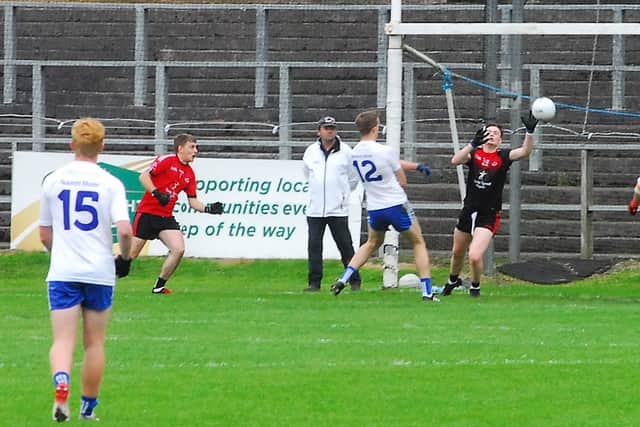 The second half was a tale of missed chances with no scores for the first ten minutes although St Mary's thought they had broken the deadlock when David O'Connell fisted home from close range after Jack Casey's first effort was saved. However, the score was disallowed by referee Ray McBrien as O'Connell was in the square, subsequently proven by video footage.