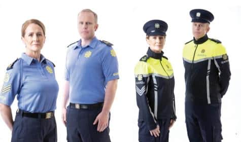Gardai wearing new uniforms from today