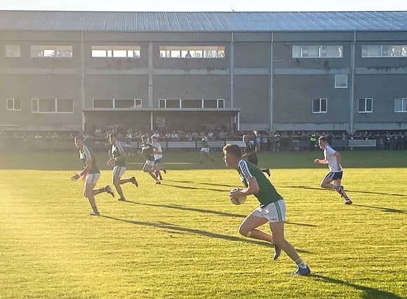 Mohill on the attack in Pairc Naomh Mhuire