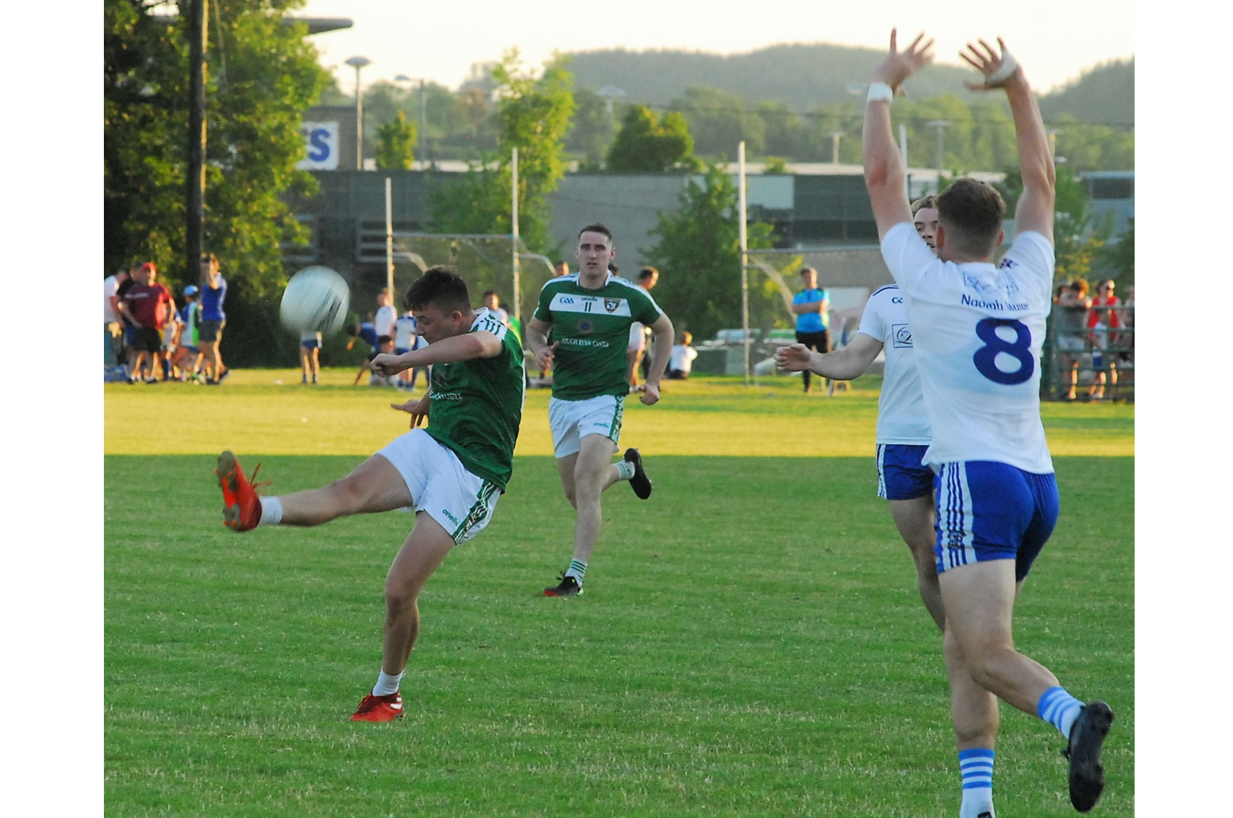 Ronan Gordon scores a point for Mohill against St Mary's Picture: Willie Donnellan