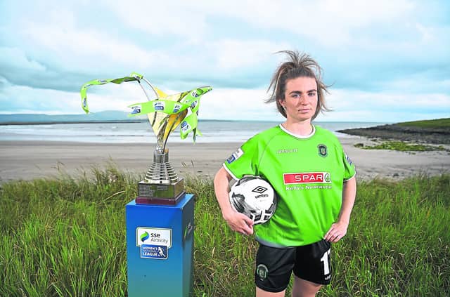 Mohill's Dearbhaile Beirne of Peamount United Picture: Stephen McCarthy Sportsfile
