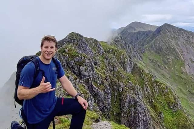 His girlfriend Chloe Reed of Corgary, Ballyclare told of their last phone call together shortly before he fell off a cliff, and later died.