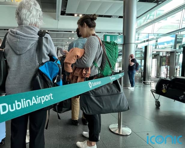 Irish holiday makers warned of airport delays.