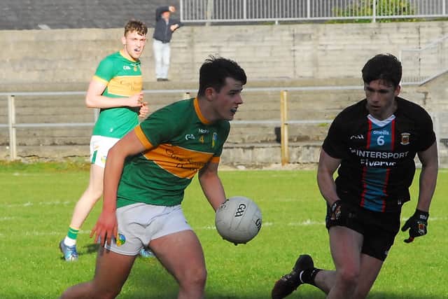 Flood did even better a minute later when Fenton Kelly's shot took a wicked deflection off an attempted block but the Allen Gaels keeper scrambled to keep the ball from sneaking in under the crossbar, Cian O'Connell putting the ball wide. And another Mayo goal chance when abegging when Heneghan saw his goal chance blocked out for a fifty that was converted by Frank Irwin.