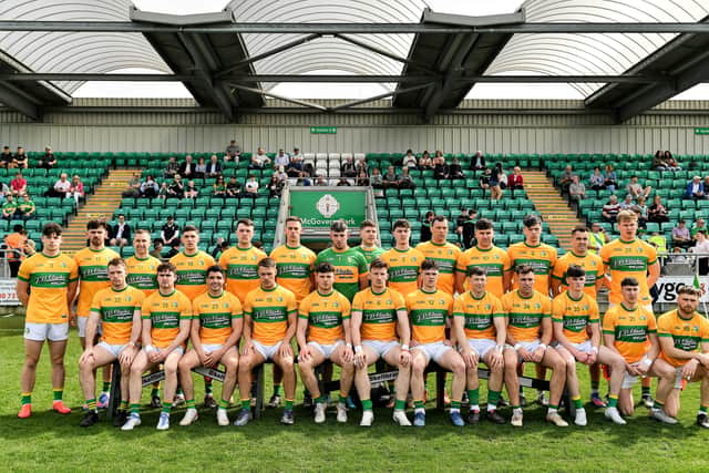 Leitrim must have thought they had wrapped the game up when Donal Wrynn scored Leitrim’s second goal but barely a minute later, London hit back with a goal from Sean Hickey and when Fergal McMahon launched a rocket to the Leitrim net, an eight point gap was back to just two.