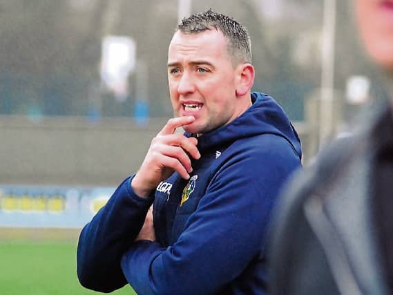 Leitrim Ladies manager Hugh Donnelly Picture: Willie Donnellan