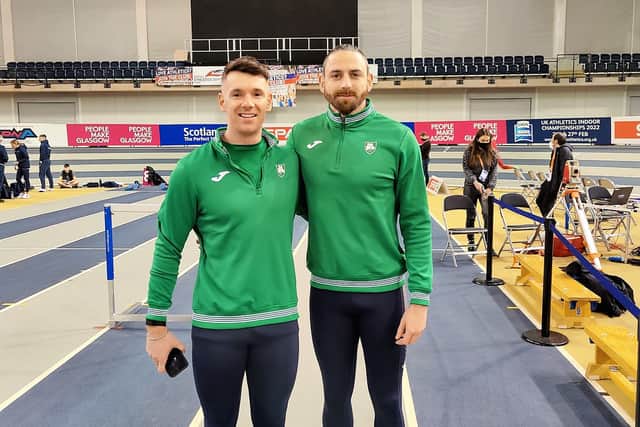 The Carrick-on-Shannon AC duo will be among the last Irish competitors in action with O'Donnell racing in the 60m Hurdles at 2.41 while Madden will be the last Irish competitor in action, taking the final 200m leg in "The Hunt" which comprises of athletes racing 800m, 600m, 400m &amp; 200m.
