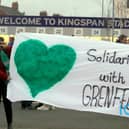 Protests urge Ulster Rugby to cut ties with sponsor Kingspan