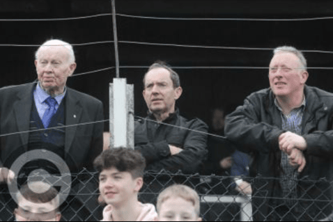 Down all the years, he has followed Leitrim football both at club and county level. He has always been an avid fan of his beloved Eslin. In recent years, he has also enjoyed following Mohill’s successes on the pitch and sometimes cheers on his grandchildren, Kyle, Joshua and Kayleigh who all tog out for Fenagh St. Caillin’s and Niamh who plays underage for Mohill.