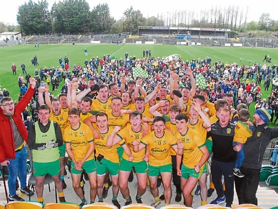 Ballinamore Sean O'Heslins ranks very high in Willie Donnellan's memories from 2021, their Connacht Gold Leitrim SFC Final one of his highlights from the year Picture: Willie Donnellan