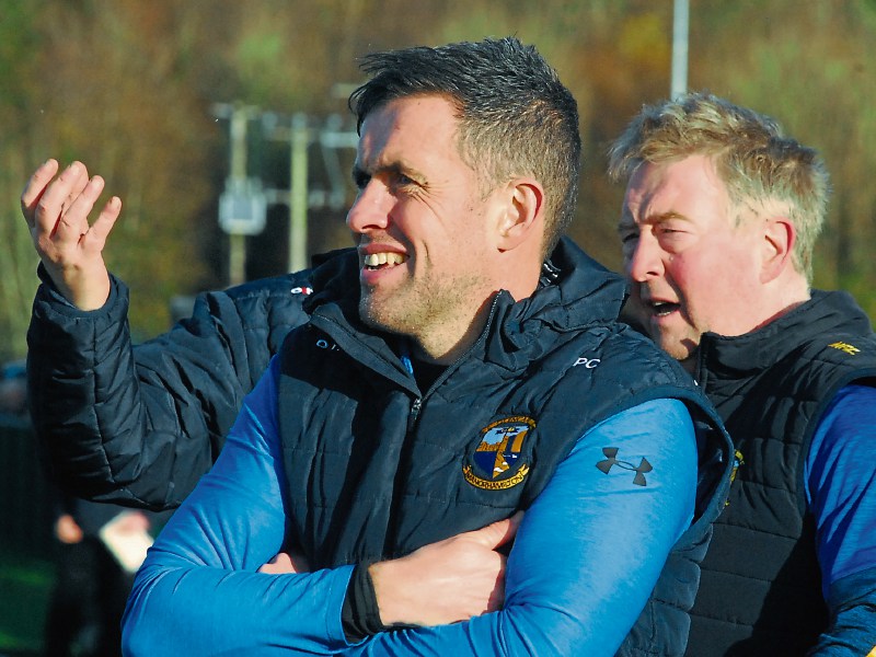 Glencar Manorhamilton manager Padhraic Corrigan Picture: Willie Donnellan