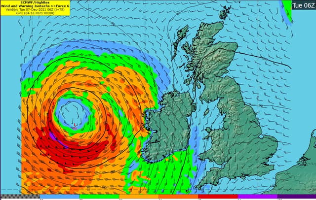 Storm Barra the equivalent of weather bomb