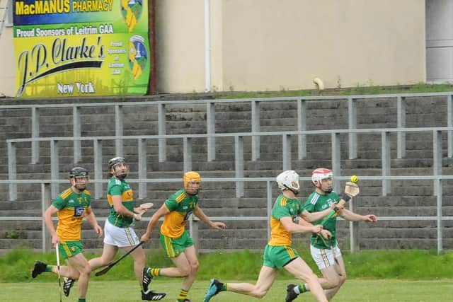 At the other end, Ritchie Ryan looked as if he was on his way through for a goal but a brilliant block denied him the three-pointer, Coulter tapping over the resulting 65. The visitors drew to within a point when Bernard Lafferty pointed from space on 13 minutes.