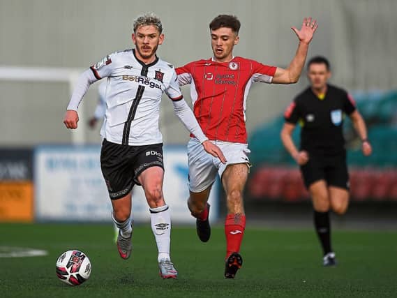 Niall Morahan in action for Sligo Rovers against Dundalk recently Picture: Sportsfile