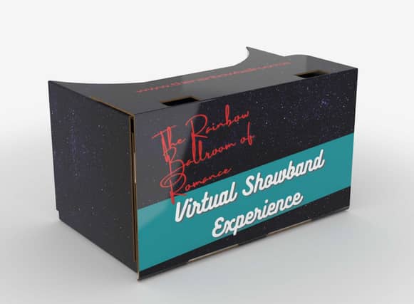 You can experience the world's first virtual Showband experience from the Rainbow Ballroom of Romance using easy to use cardboard goggles and your smartphone